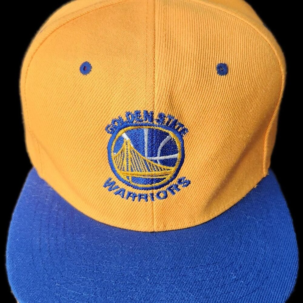 Nba Men's Yellow and Orange Hat
